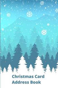 Christmas Card Address Book