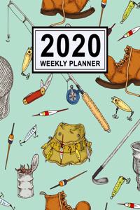 Fishing Weekly Planner 2020