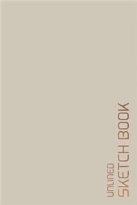 Unlined Sketch Book
