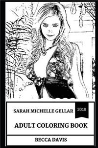 Sarah Michelle Gellar Adult Coloring Book