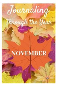Journaling Through the Year November