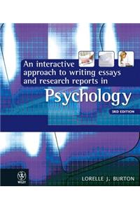 Interactive Approach to Writing Essays and Research Reports in Psychology