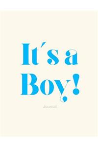 It's a Boy! Journal