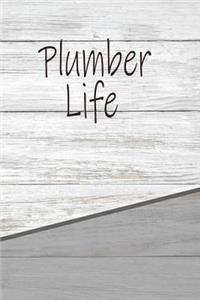 Plumber Life: Rustic Career Life Writing Journal