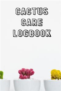 Cactus Care Logbook