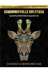 Komplizierteres Malbuch (Geheimnisvolle Wildtiere)