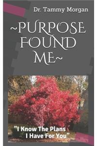 Purpose Found Me