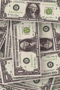 Journal Pages - Dollar Bills(Unruled)
