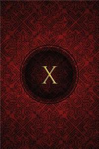 Monogram X Notebook