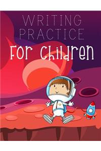 Writing Practice For Children