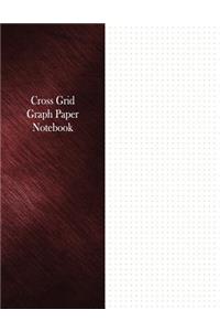 Cross Grid Graph Paper Notebook