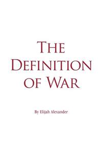 The Definition of War