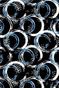 Journal Notebook Batik Circles Pattern 4