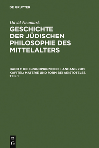Geschichte Der Jüdischen Philosophie Des Mittelalters