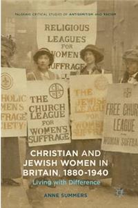 Christian and Jewish Women in Britain, 1880-1940