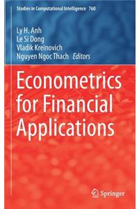 Econometrics for Financial Applications