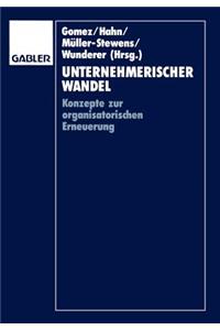 Unternehmerischer Wandel