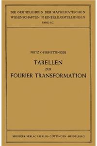 Tabellen Zur Fourier Transformation