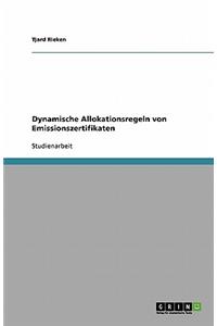 Dynamische Allokationsregeln von Emissionszertifikaten