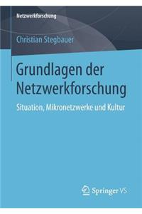 Grundlagen Der Netzwerkforschung