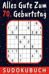 70 Geburtstag Geschenk Alles Gute zum 70. Geburtstag - Sudoku
