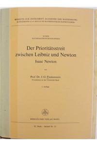 Prioritatsstreit Zwischen Leibniz Und Newton