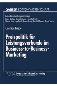 Preispolitik für Leistungsverbunde im Business-to-Business-Marketing