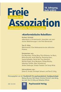 Freie Assoziation - Zeitschrift Fur Psychoanalytische Sozialpsychologie 2/2015