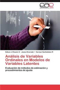 Análisis de Variables Ordinales en Modelos de Variables Latentes