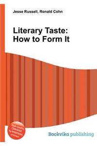 Literary Taste