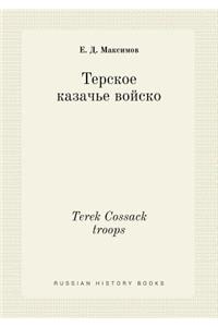 Terek Cossack troops