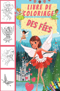 Livre de coloriage des fées