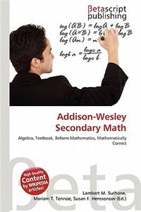 Addison-Wesley Secondary Math