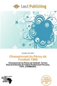 Championnat Du P Rou de Football 1966
