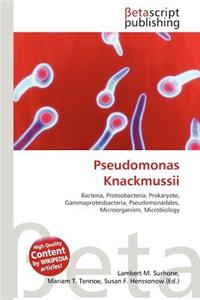 Pseudomonas Knackmussii