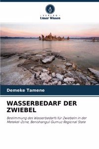 Wasserbedarf Der Zwiebel