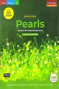 Ratna Sagar Enriched Pearls UKG Semester 1 & 2 with Worksheet (Latest Edition)