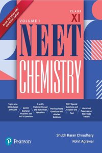 2025 - NEET Chemistry Volume I for Class 11 | Based on NMC and NCERT Syllabi | Previous Year's Questions With Detailed Solutions | Topic-wise MCQs | NCERT Exemplar Problems and Chapter-End Test | - Pearson