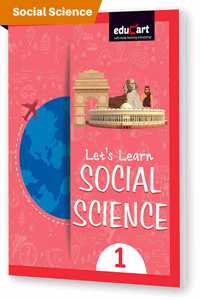 Educart Lets Learn Social Science (SST) Textbook for Class 1