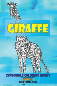Zendoodle Coloring Books Baby Farm Animal - Animals - Giraffe