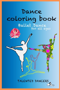 Dance coloring book
