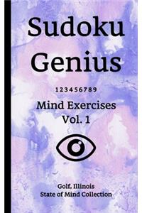 Sudoku Genius Mind Exercises Volume 1