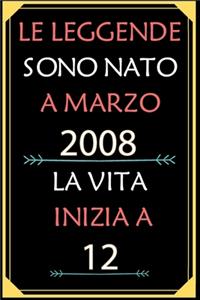 Le Leggende Sono Nato A Marzo 2008 La Vita Inizia A 12