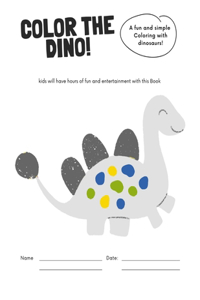 Color The Dino!