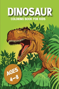 Dinosaur Coloring Book for Kids 3-5