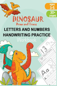 Dinosaur Draw and Trace Workbook