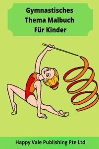 Gymnastisches Thema Malbuch Für Kinder