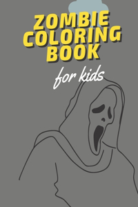 zombie coloring book for kids