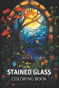 Stained Glass Coloring Book