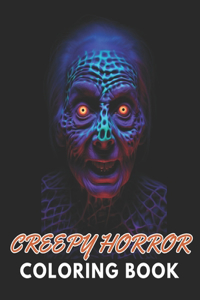 Creepy Horror Coloring Book for Adults